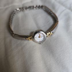 Bulova Women's Wristwatch (925 Silver & 14kt Gold)