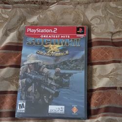 Socom 2 Us Navy Seals Ps2 Still Sealed