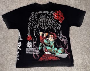 Darc Sport x Demon Slayer Tanjiro Wolves Forever T-Shirt. Brand new without tags.