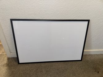 Large XL framed hanging wall whiteboard dry erase kids school office