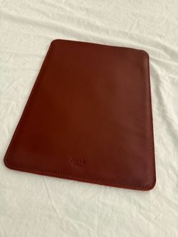 Genuine Vintage Leather Sleeve case 13-inch MacBook Air/Pro 2016-2026 M2 M3 M4 (Vertical)