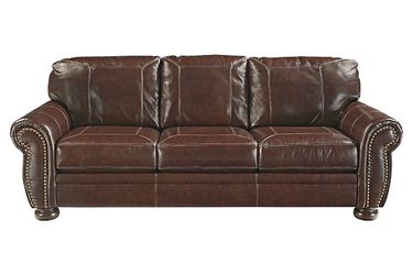 Banner coffee leather sofa