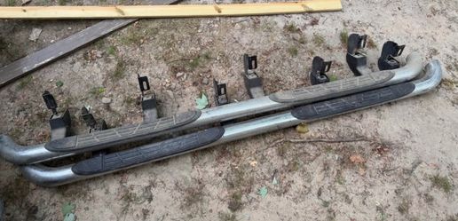 Side steps for 4doors Silverado truck