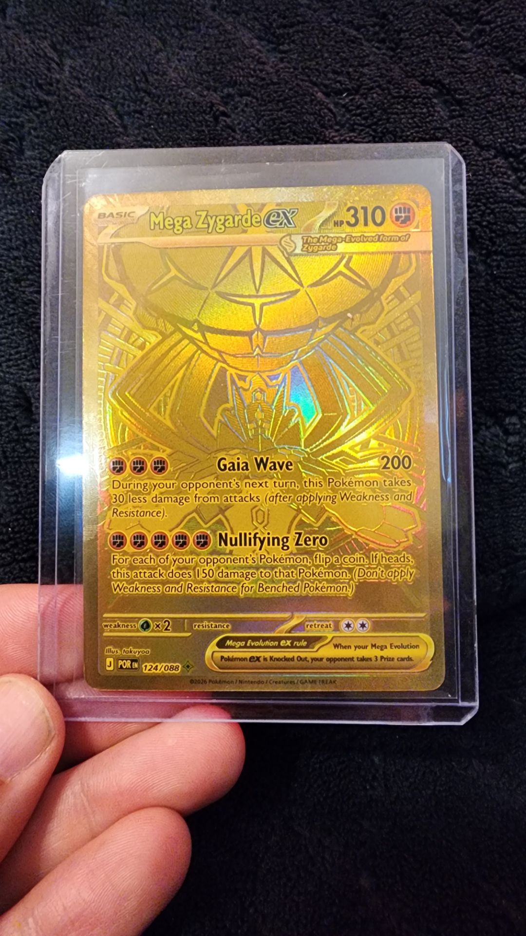 Mega Zygarde Ex Pokemon Perfect Order Mega Hyper Rare