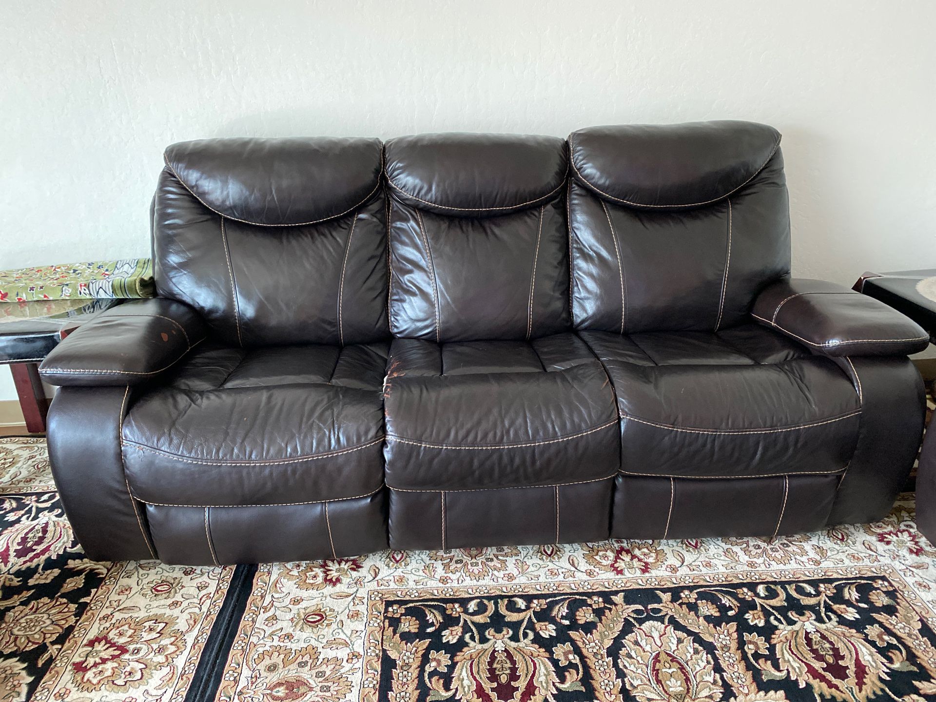 Best leather couch set