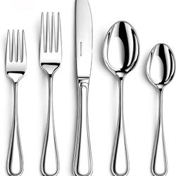 Brand New Silverware set for 8,40 Pieces Premium Stainless Steel Silverware set,Mirror Polished Cutlery Set,Heavy Duty Flatware Set for 8