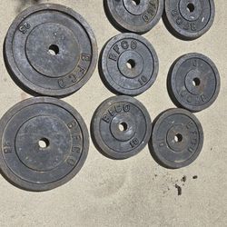 Barbell Iron Plates