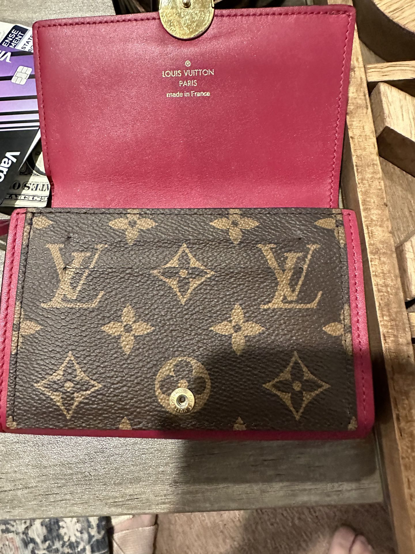 Louis Vuitton, Bags, Louis Vuitton Monogram Flore Compact Wallet