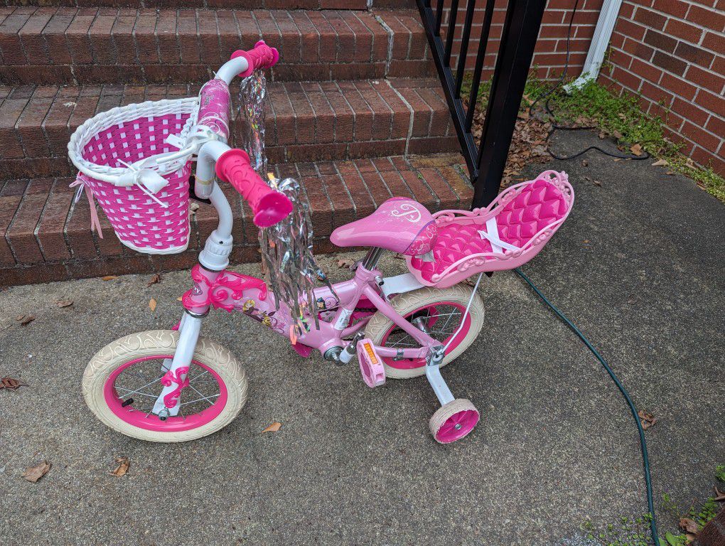 Little Girls Disney Princess Bike