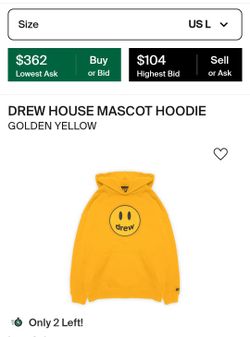 Drew Yellow Hoodie