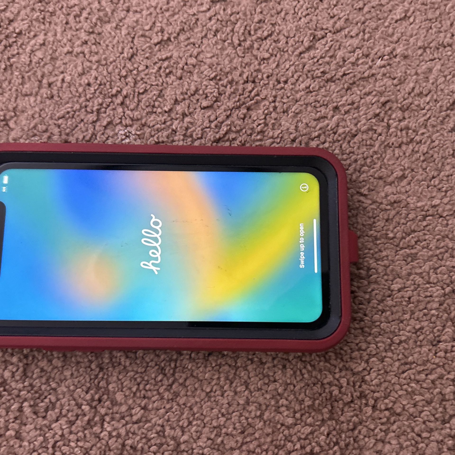 iPhone Xr With Case 180