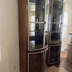 Century furniture Mid Century Double china Closet