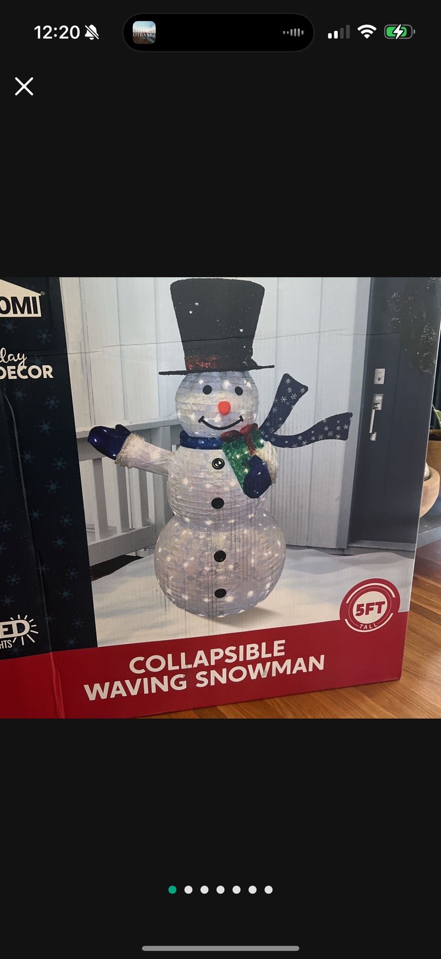 NEW!! SNOWMAN 5ft
