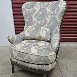 Arhaus Portsmouth Upholstered Wingback Chair