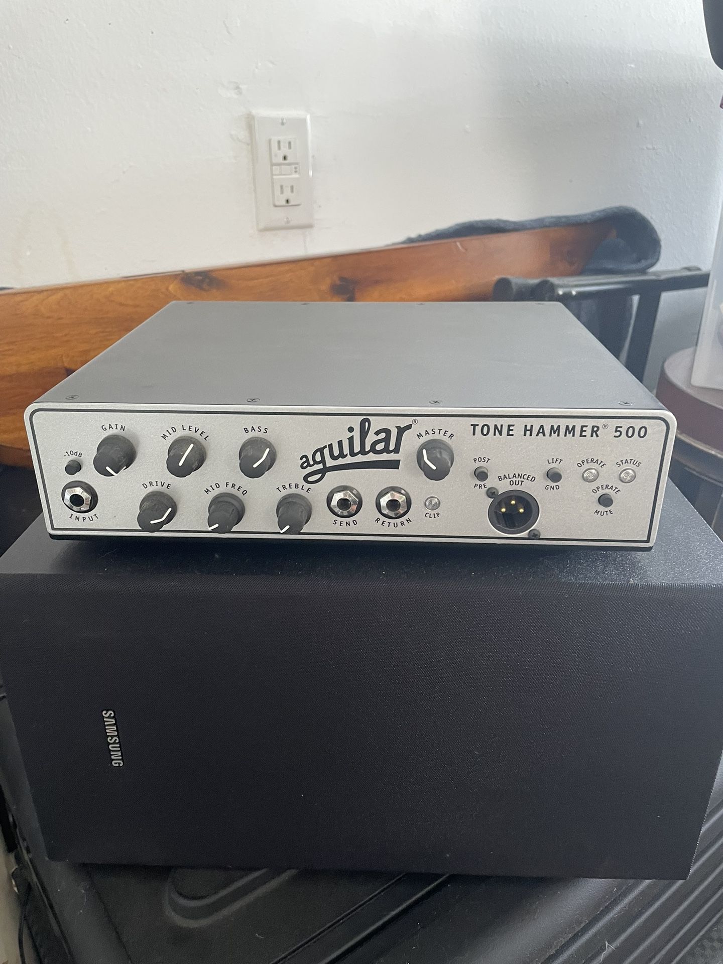 Aguilar Tone Hammer 500 Bass Amplifier Head