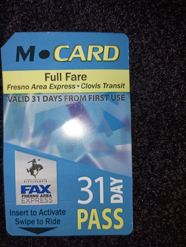30 Day Buss Pass For 10$