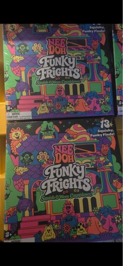 Needoh funky frights squish o ween count down calendar