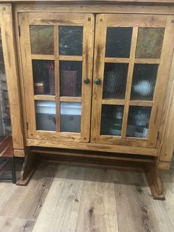 Oak hutch top