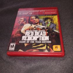 Red Dead Redemption Game Of The Year Ps3 Good Condition 