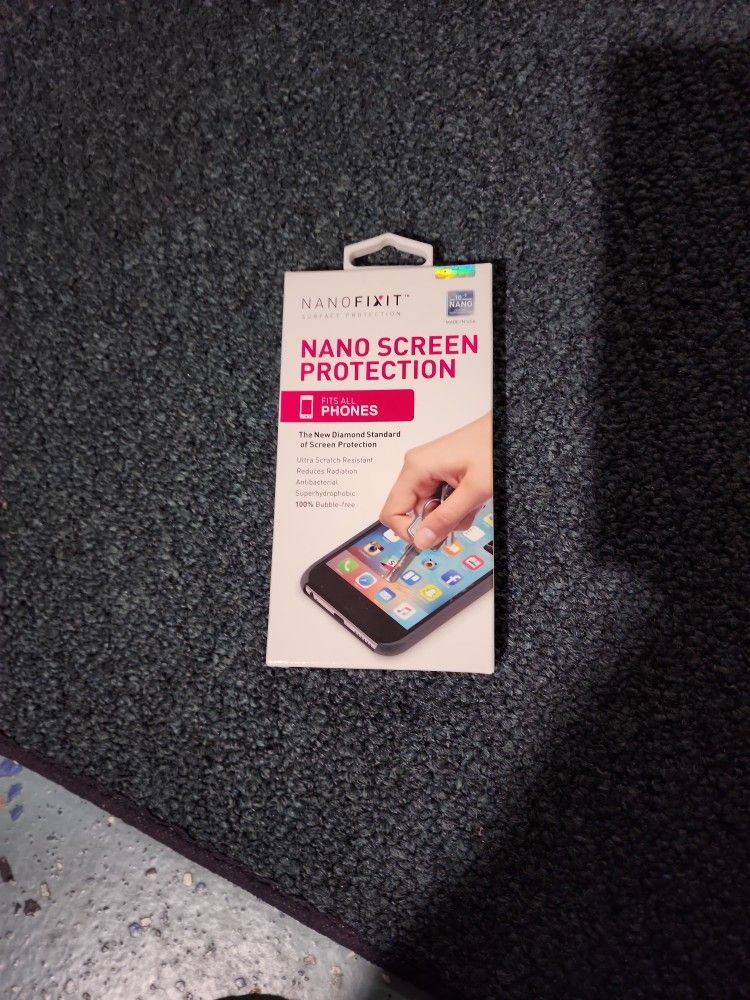 Nano Screen Protector For Any Cell Phone