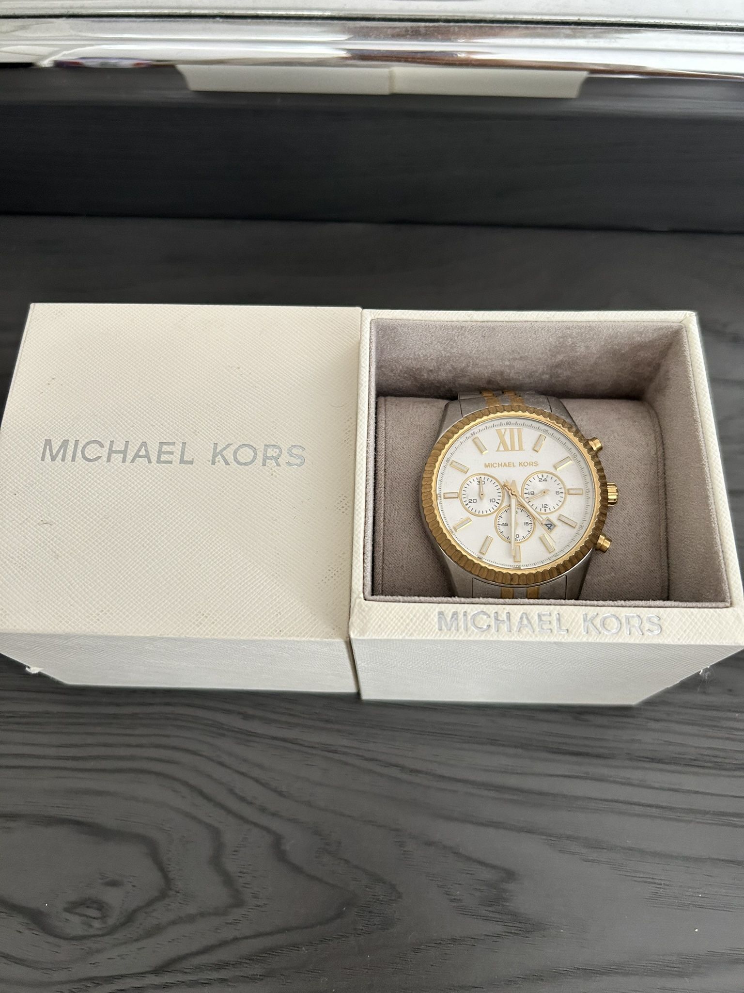 Michael Kors Lexington 2-tone Watch