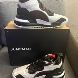 Nike Jordan Aerospace 720 white/gym Red Black Men Shoes 