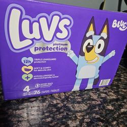 Luvs Diapers Size 4 