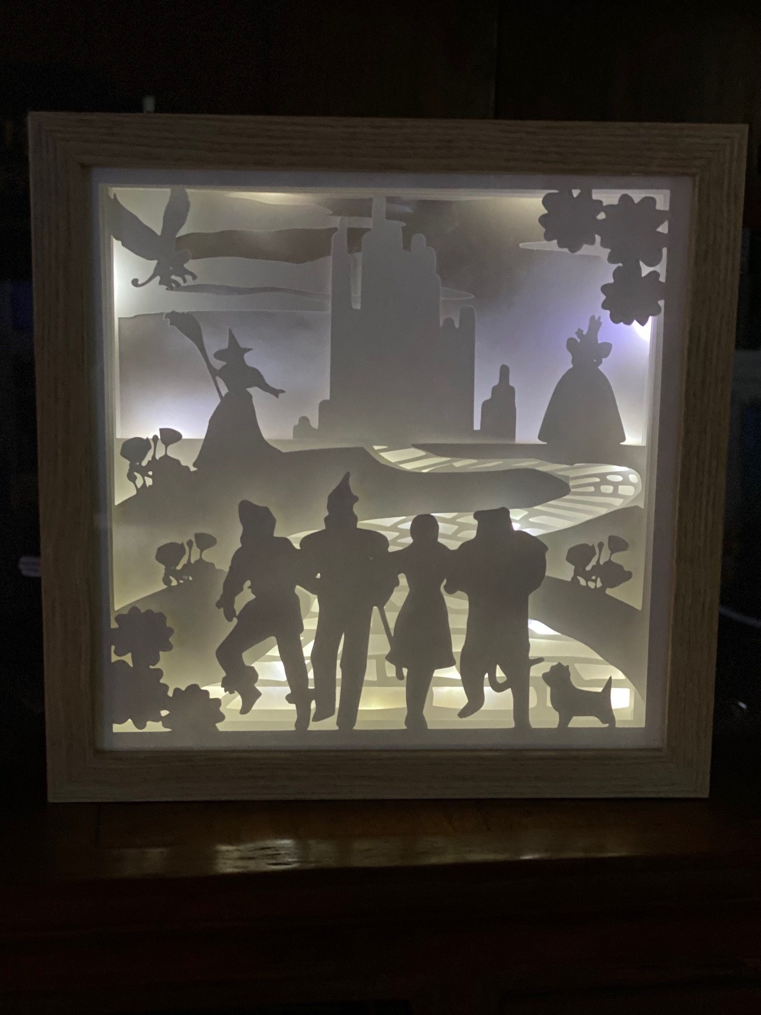 Wizard Of Oz Light box Shadow box Night Light for Sale in Los Angeles