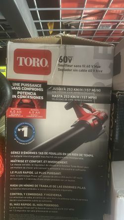 Toro Sopladora/ Con BaterÃa Y Cargador