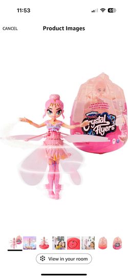 Hatchimal Pink Magical Flying Pixie Toy Doll