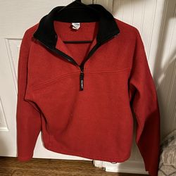 Vintage Old Navy Red Fleece Jacket