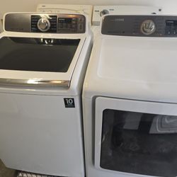 SAMSUNG WASHER_DRYER SET  GAS DRYER 