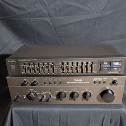 Technics Integrated Amplifier and Equalizer