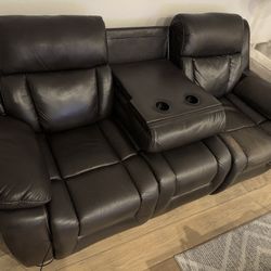 Sofa Reclining/ Leather