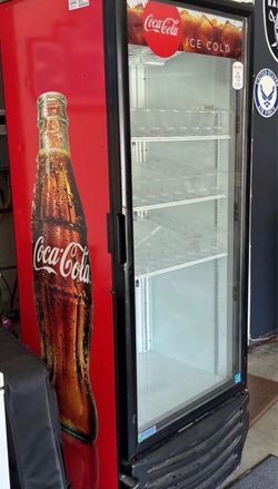 Coca-Cola Single Glass Door Merchandiser Cooler