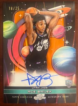 Ace Bailey First Signature /25