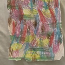 Abstract Multicolor Beautiful Drawing