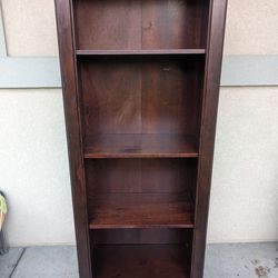 Solid Wood Classic Tower Bookcase
