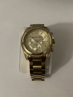 MK Gold Tone Women’s Watch