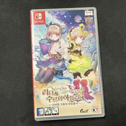 Atelier Lydie & Suelle: The Alchemist & The Mysterious Pantings Nintendo Switch ( Japan Version)