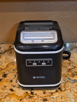 ECOZY Portable Countertop Ice Maker Machine NEW