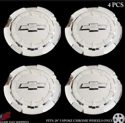 Hablo español.  Selling 4 center caps for 20” LTZ rims (2014–2018). They are used but in excellent, like-new condition.  Price: $140 for the complete 