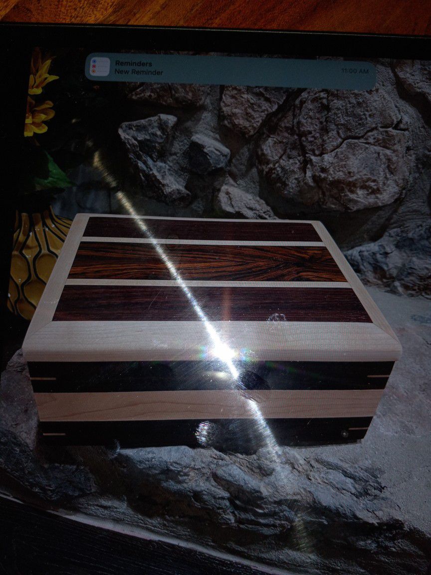 Handmade Keepsake/jewlery Box  