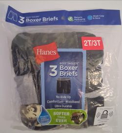 Toddler 3 pack boxer briefs