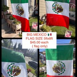 Mexico Flag Size 5ftx8ft 