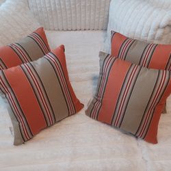 4 x Outdoor Patio-Sunbrella Pillows