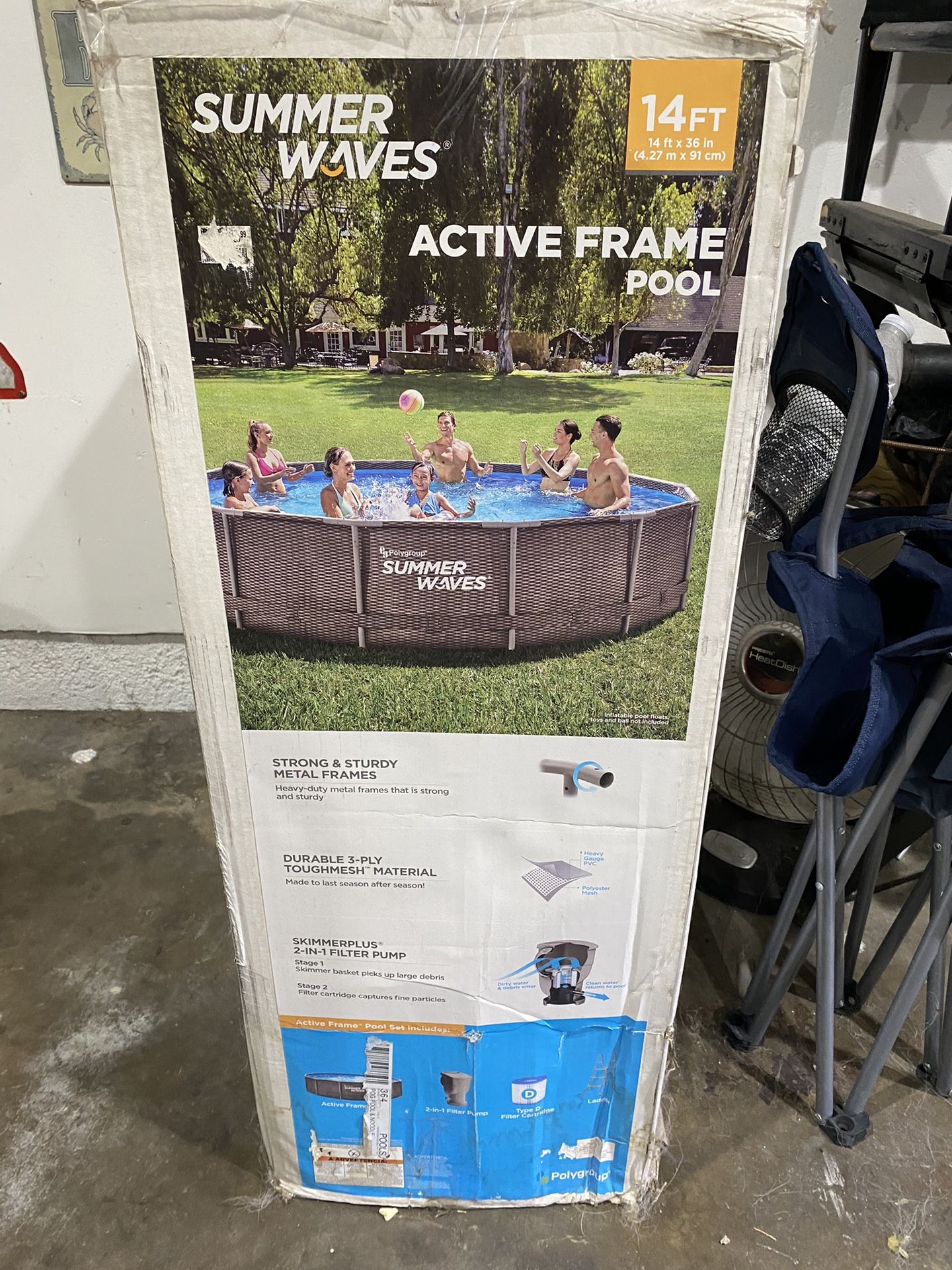 Summer Waves 14ft Pool New In Box