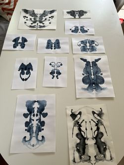 Rorschach Style Art Prints 