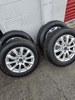 Set Rims Ford Fucion Neww Tires