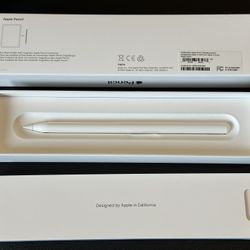 Apple Pencil 2nd Generation A2051